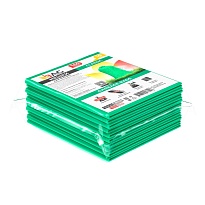 Мешки для мусора 160 л, зеленые, в пачке 10 шт., ПВД, 40 мкм, 900х1100 мм, i-Bag в Подольске