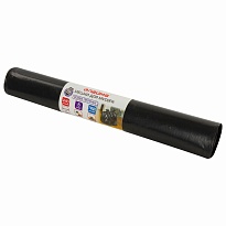 Мешки для мусора 240 л, черные, в рулоне 5 шт., ПВД 80 мкм, 1400х900 мм, LAIMA, 605339 в Подольске