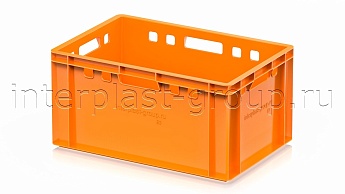 Ящик для мяса и колбасных изделий Е-3 оранжевый в Подольске