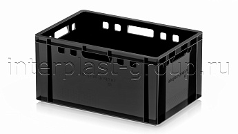 Ящик для мяса и колбасных изделий Е-3 черный в Подольске