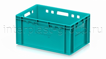 Ящик для мяса и колбасных изделий Е-3 бирюзовый в Подольске