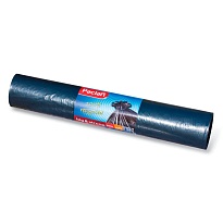 Мешки для мусора 240 л, черные, в рулоне 20 шт., ПВД 35 мкм, 1400х900 мм, PACLAN Big&Strong, 600823 в Подольске